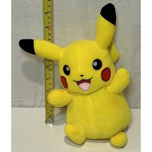 2020 Pokémon WCT PIKACHU Plush Stuffed Animal Toy Wicked Cool Toys 8"